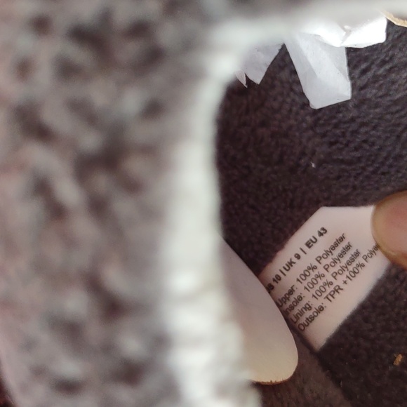 NWT Merrimac Size 10 Minimalist Memory Foam Black Slippers - Picture 10 of 10